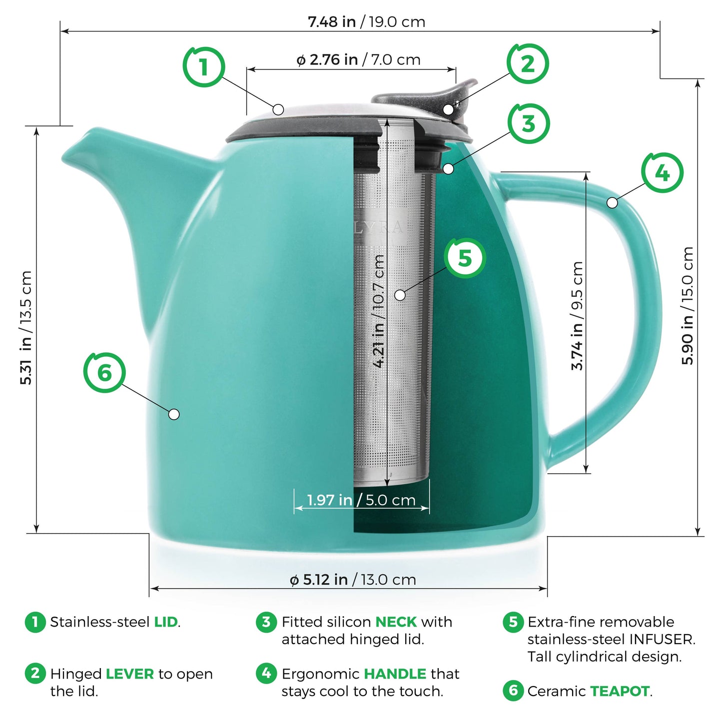 Drago Teapot
