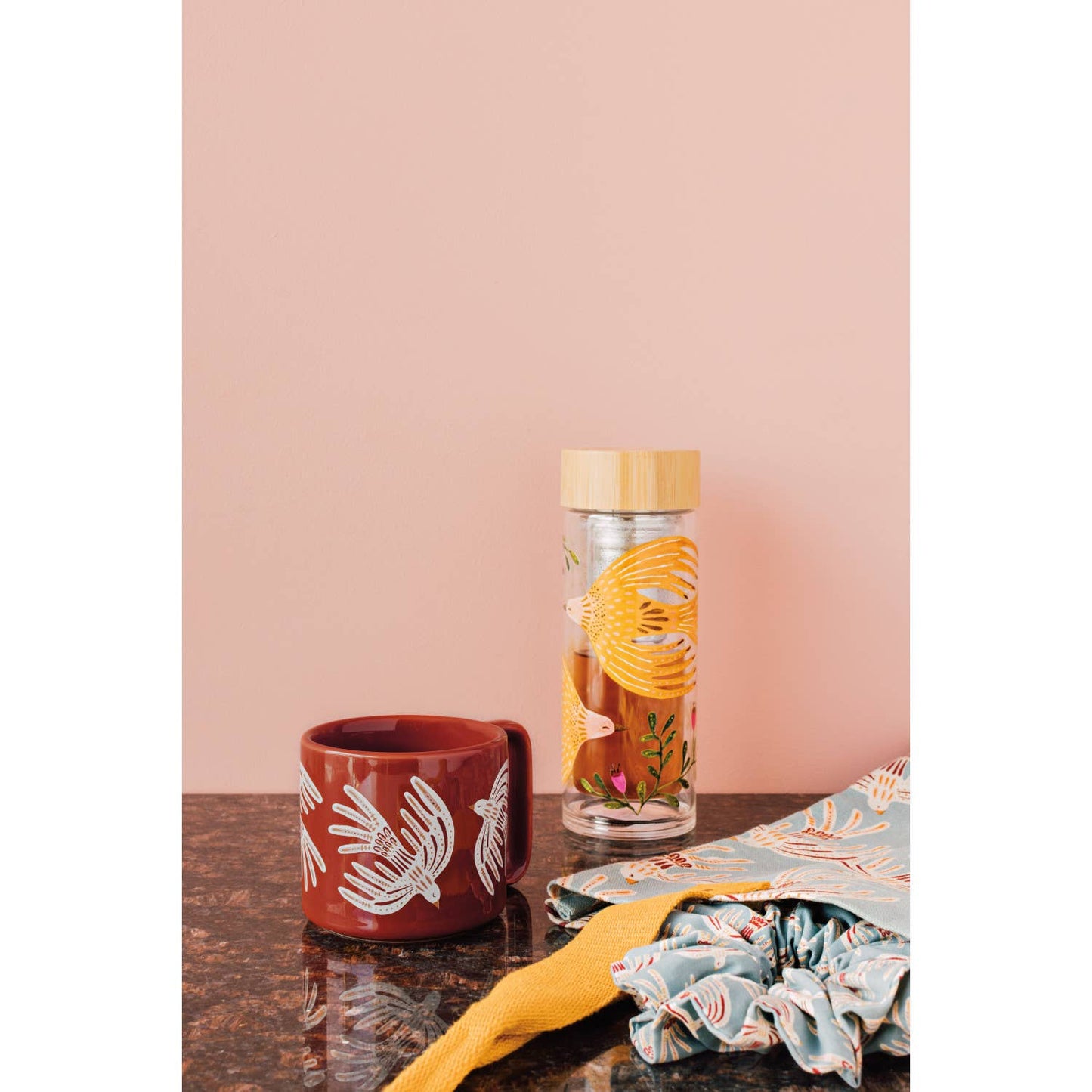 Crimson Plume Mug
