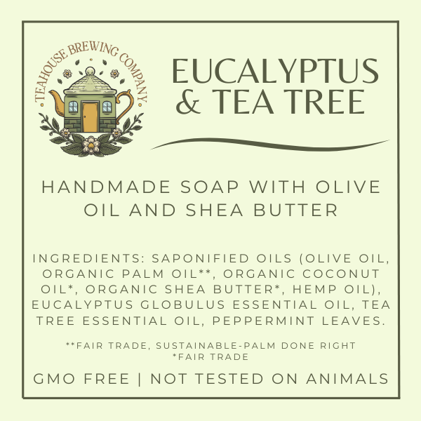Tea Tree Oil & Eucalyptus Hemp - Soap Bar