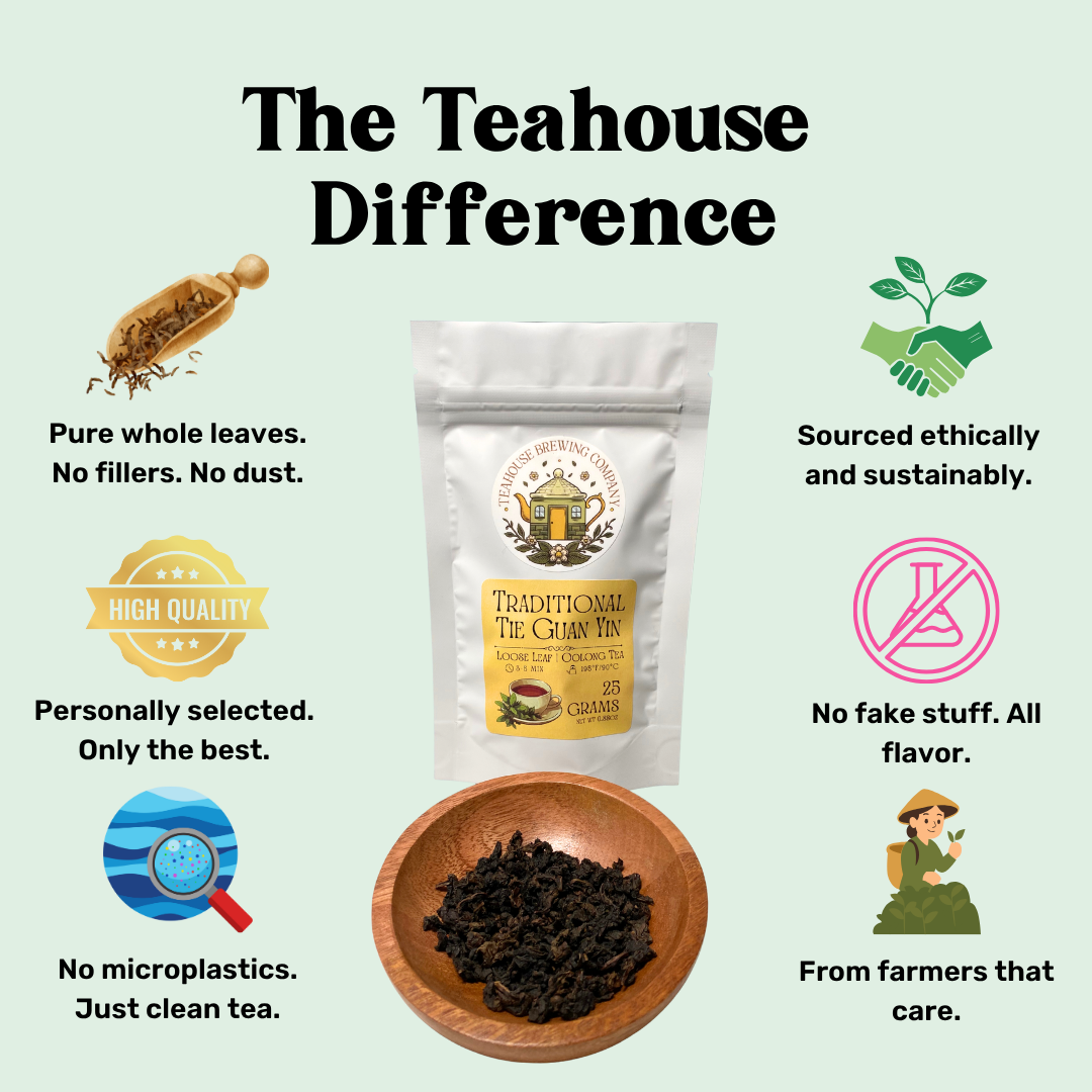 loose leaf tea benefits - oolong tie guan yin