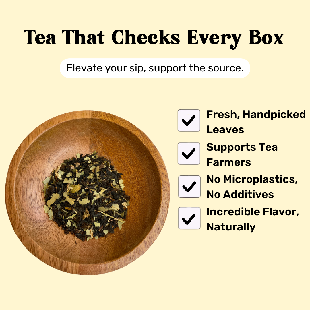 loose leaf tea benefits Rise + Spice Ritual