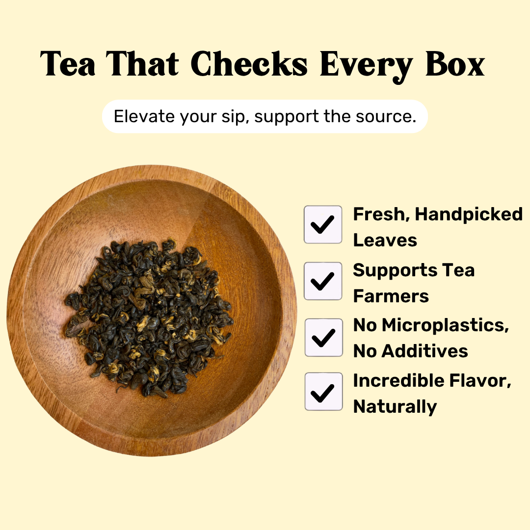 loose leaf tea benefits everest black
