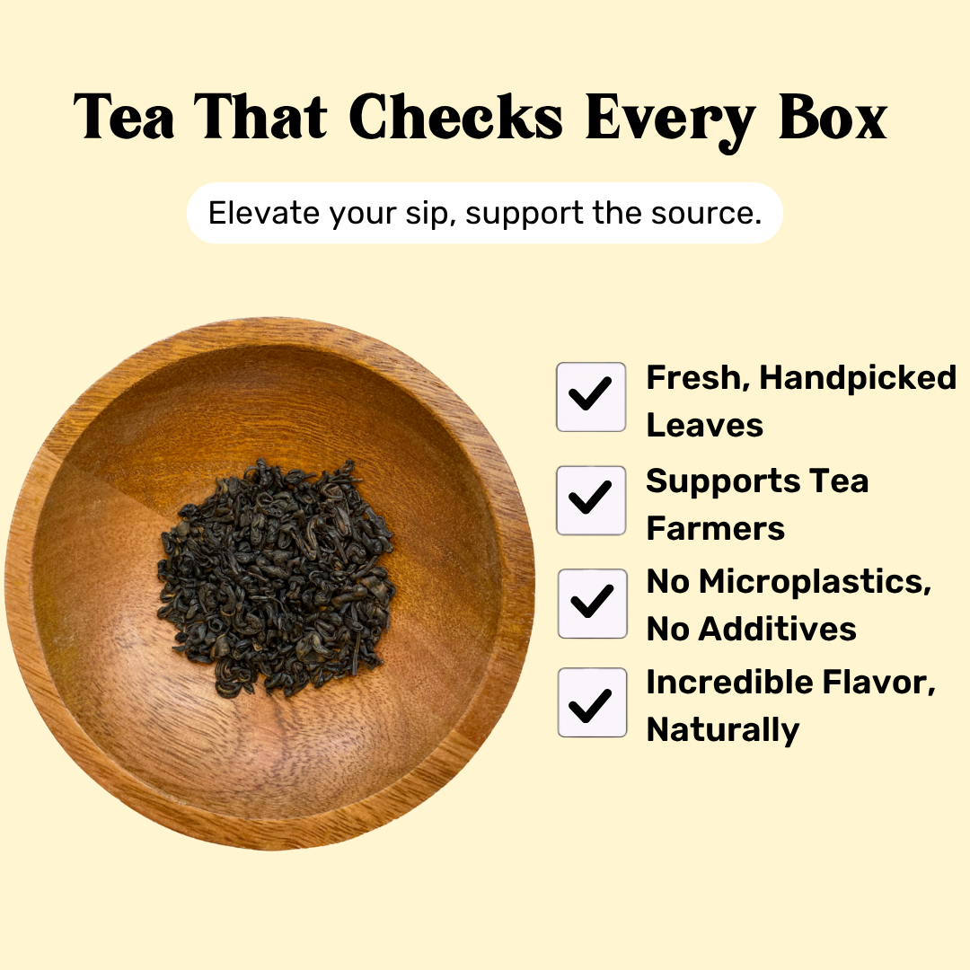 loose leaf tea benefits roasted and toasted