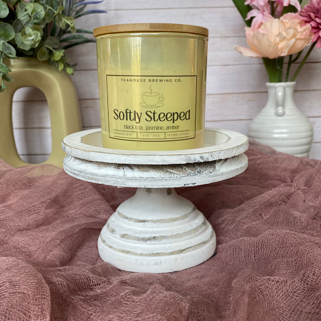 image of yellow candle vessel