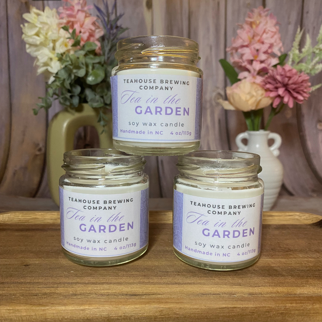 image of mini jar candles - tea scented