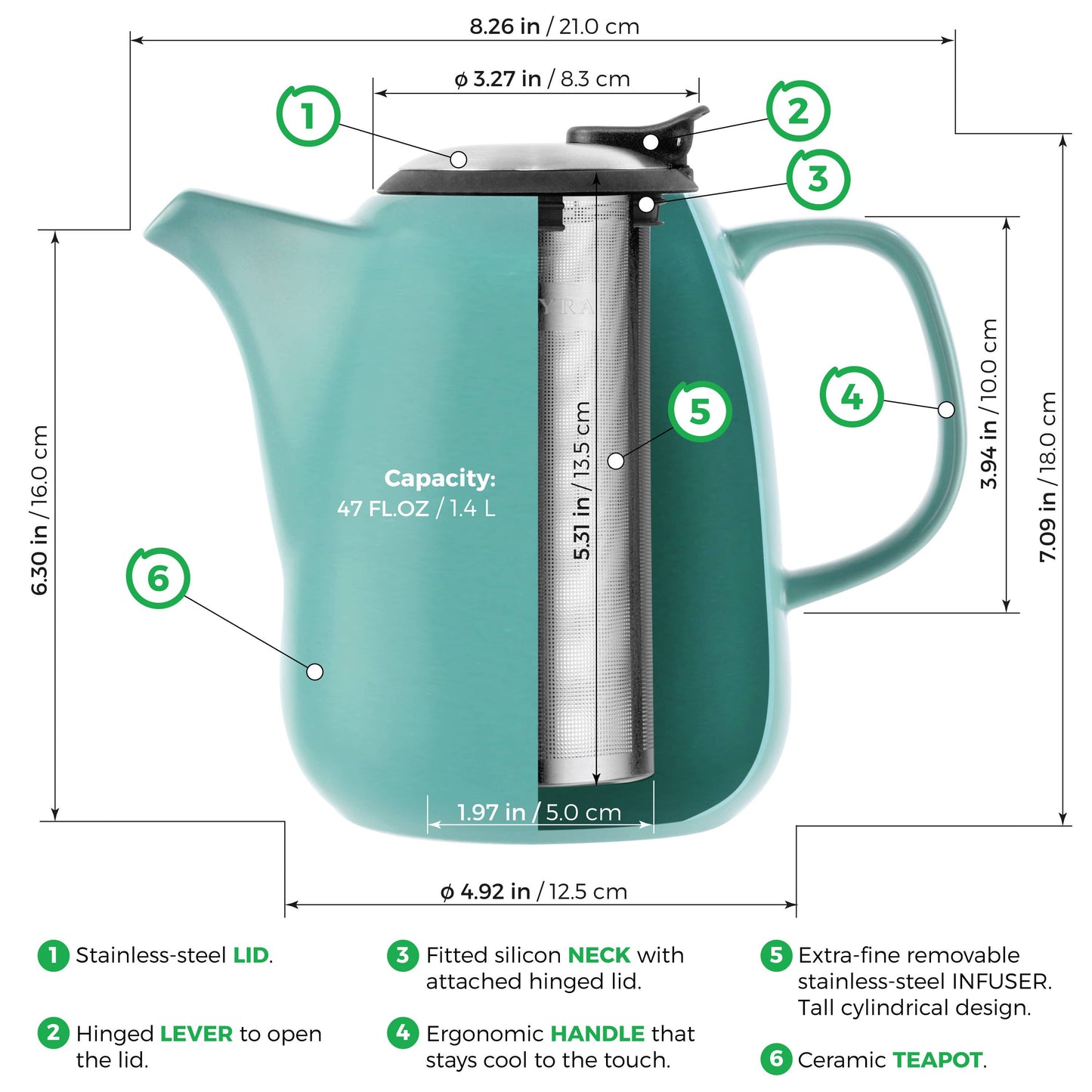 Daze Teapot