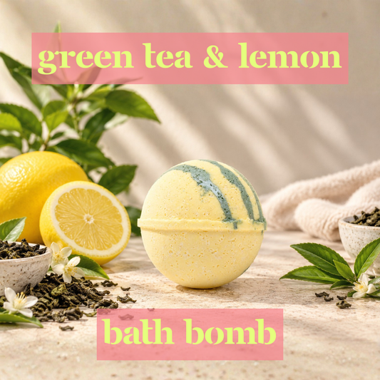 Green Tea & Lemon - Bath Bomb