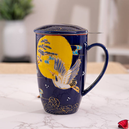 Japanese Crane Tea Mug