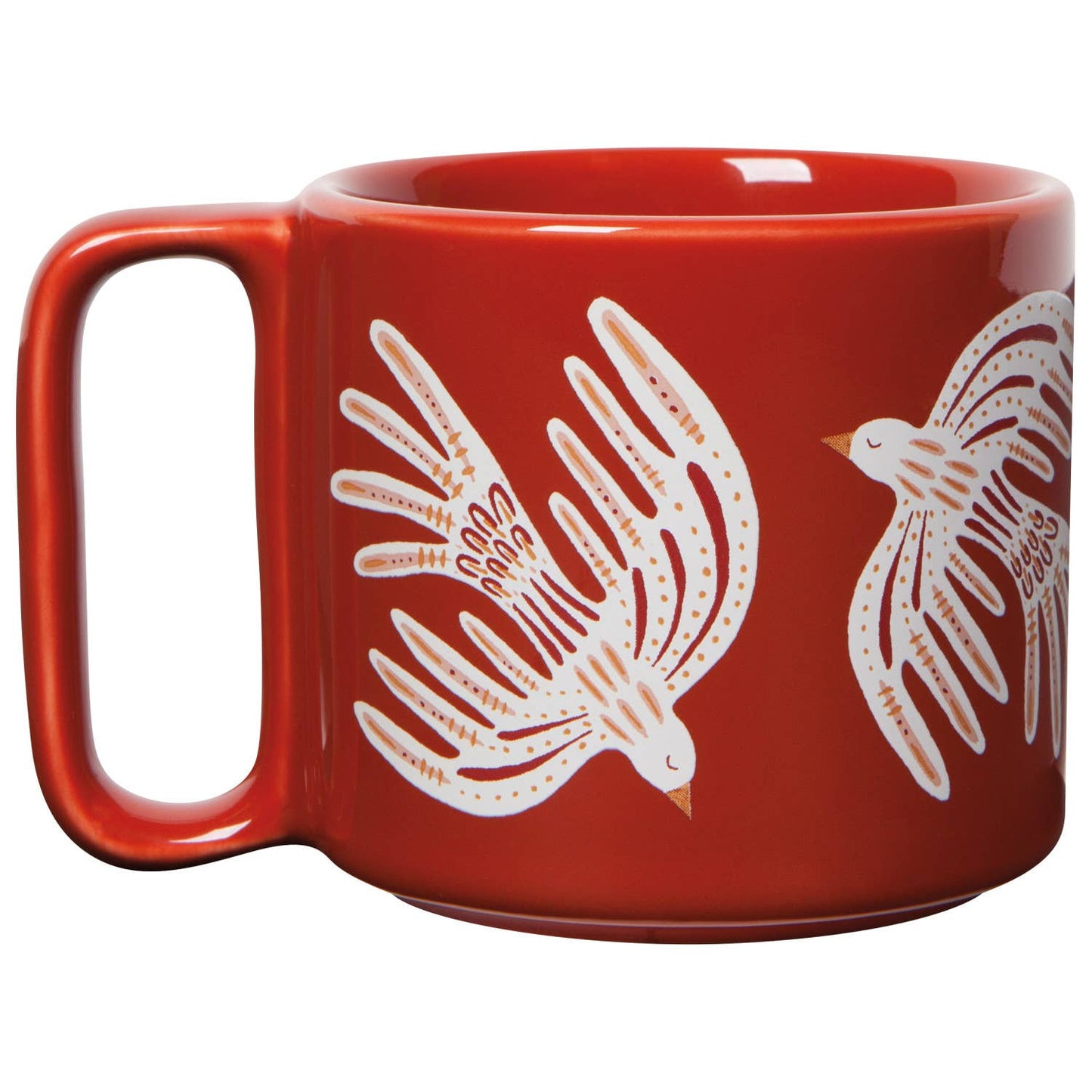 Crimson Plume Mug