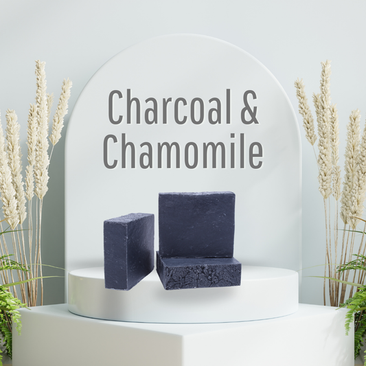 Charcoal & Chamomile Tea Soap