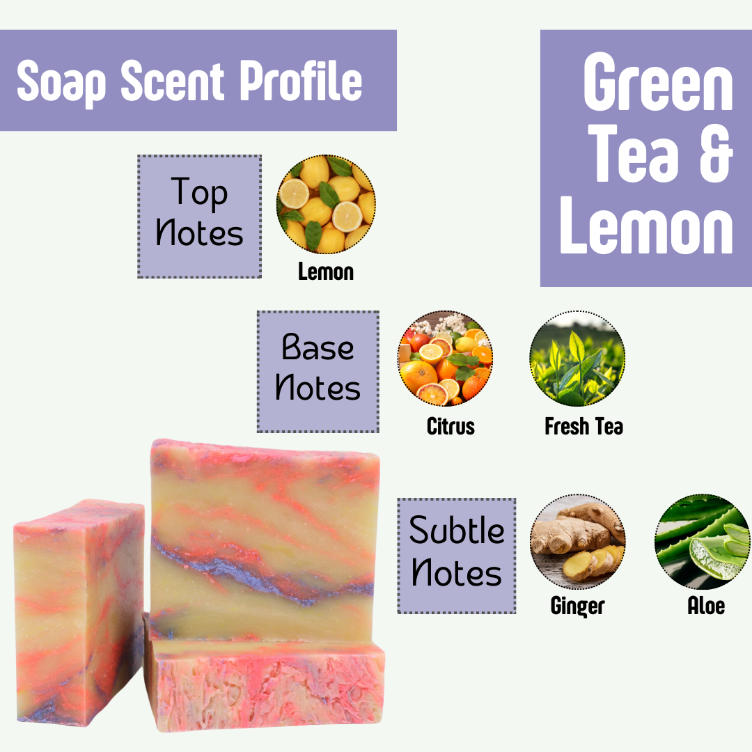 Green Tea & Lemon - Soap Bar