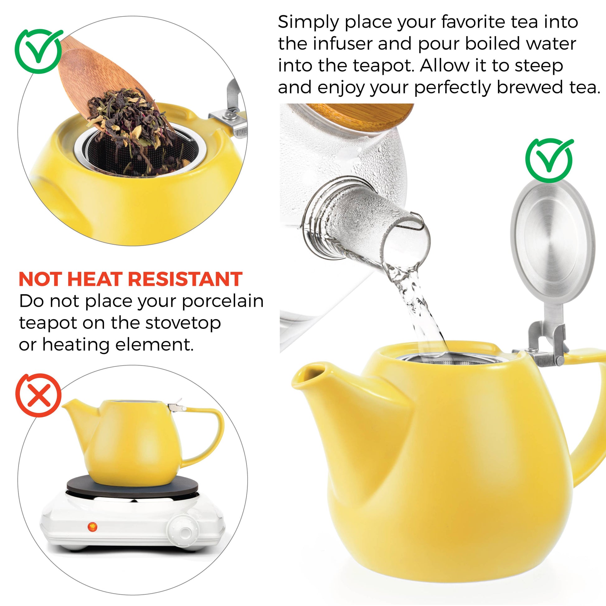 loose leaf tea teapot