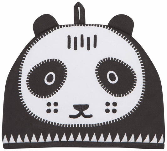 image of panda teapot cozy