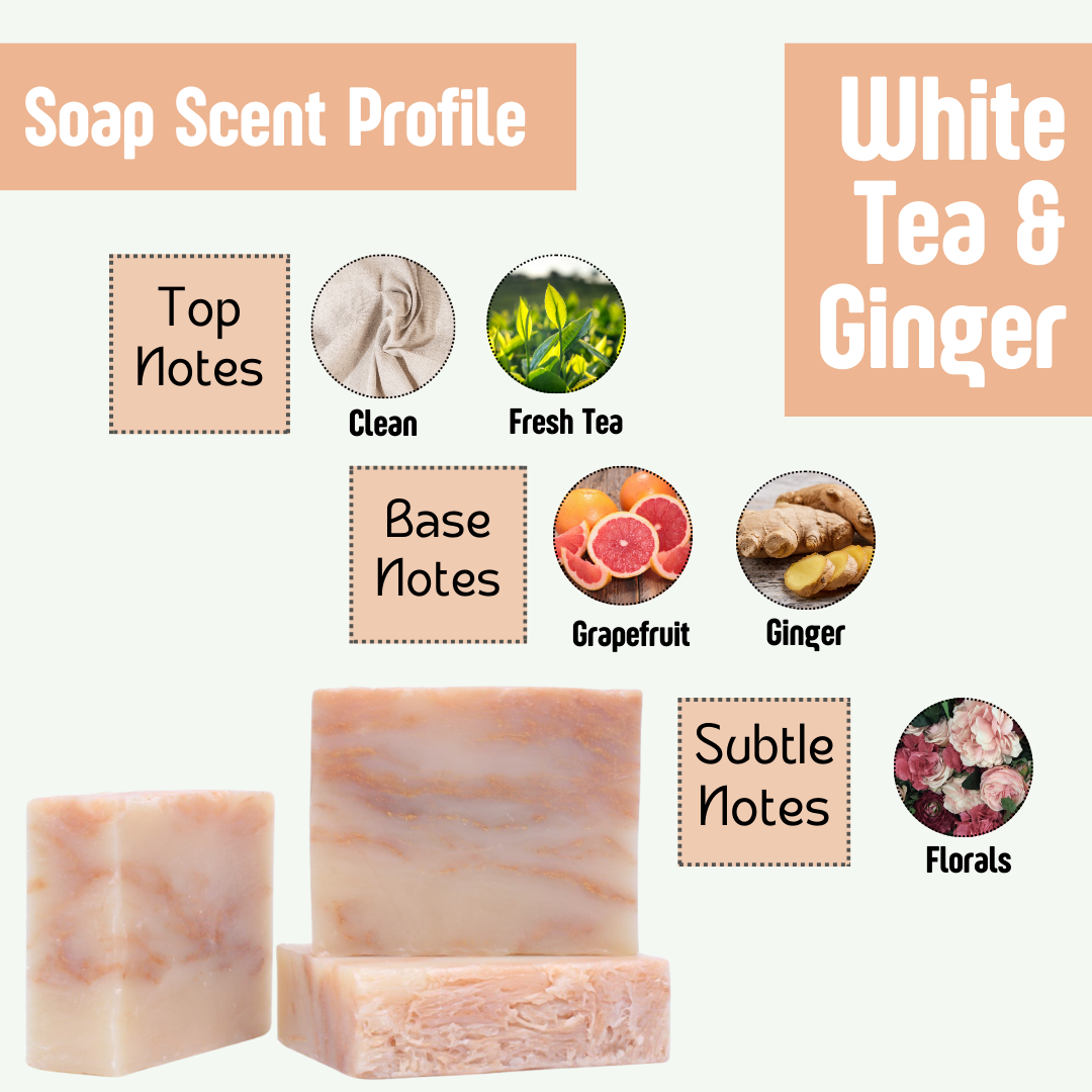 White Tea & Ginger - Soap Bar