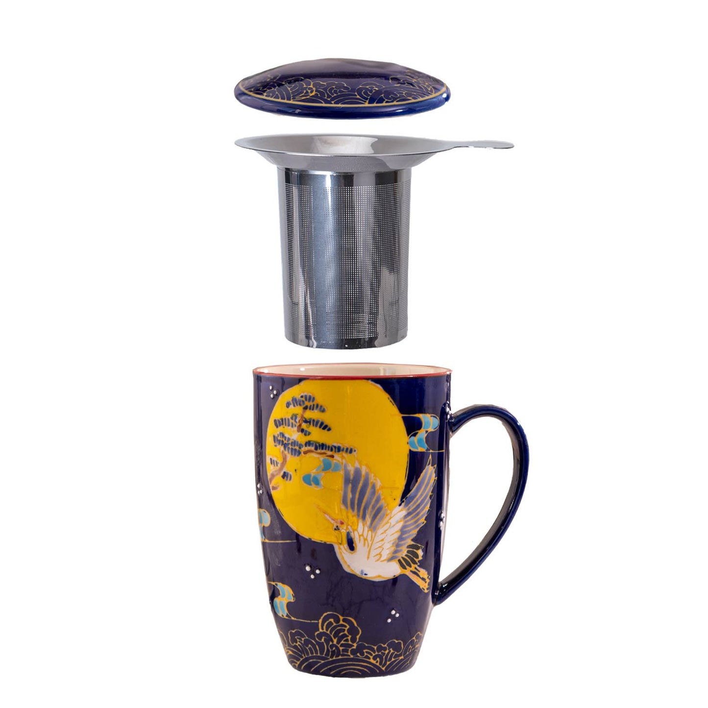 Japanese Crane Tea Mug