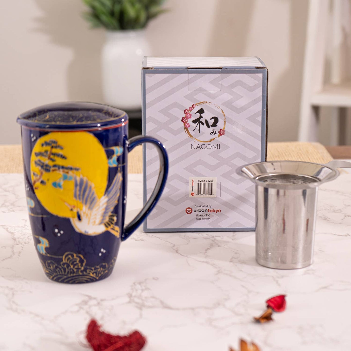 Japanese Crane Tea Mug