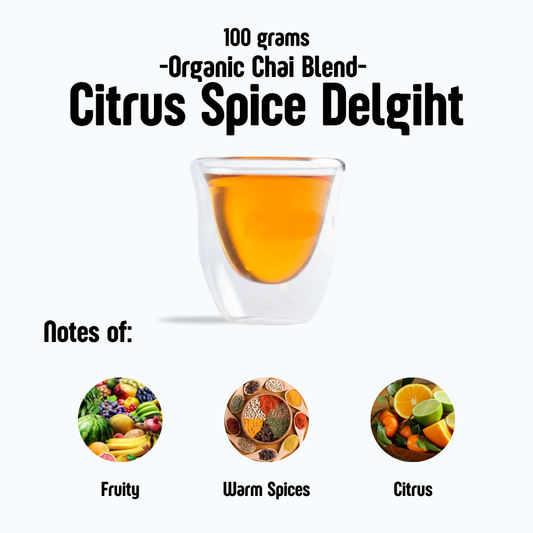 loose leaf tea black chai Citrus Spice Delight