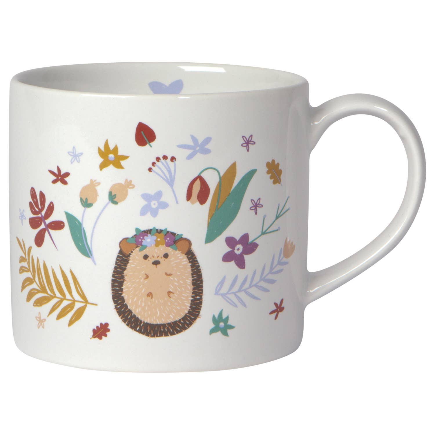 image of hedgehog design mug