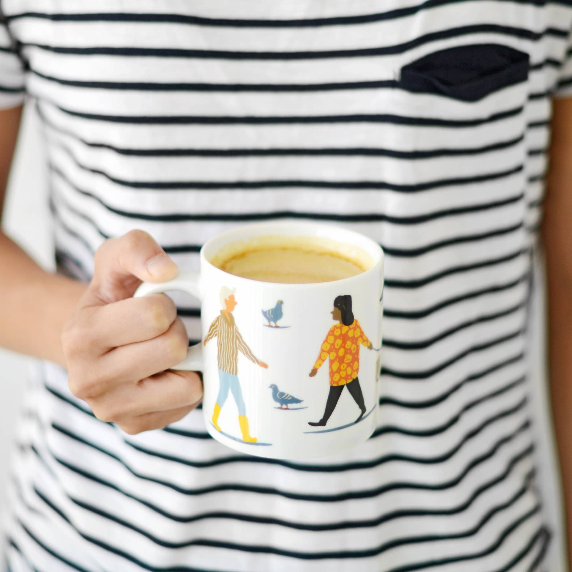 image of hustle and bustle mug tea