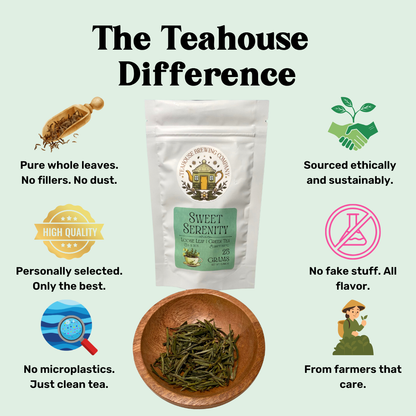 loose leaf tea benefits - green sweet serenity
