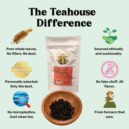loose leaf tea benefits - oolong velvet embers
