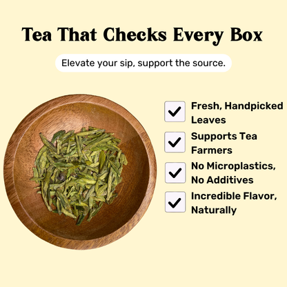 loose leaf tea benefits Emerald Sunshine