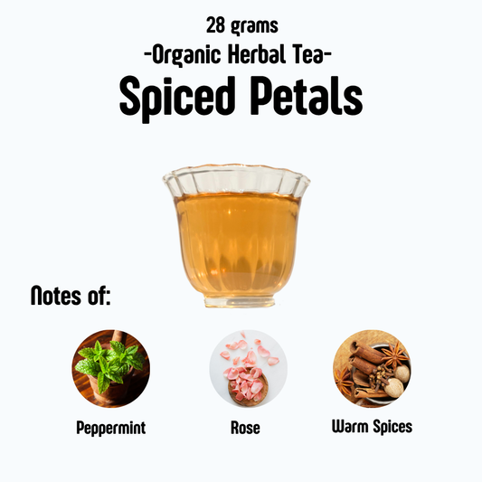 loose leaf tea spiced-petals