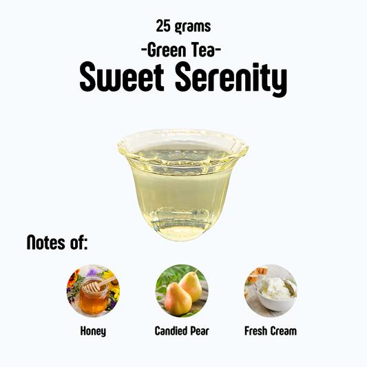 loose leaf tea green sweet serenity
