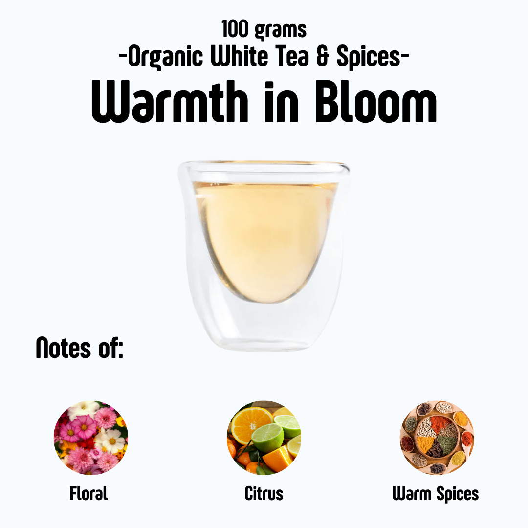 loose leaf tea white chai Warmth in Bloom
