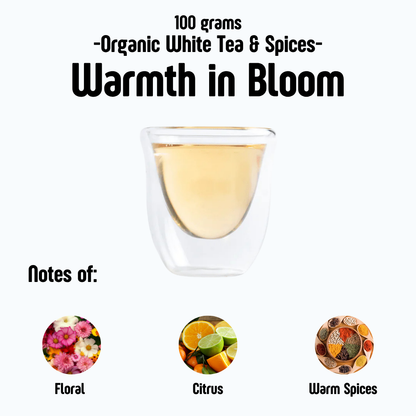 loose leaf tea white chai Warmth in Bloom
