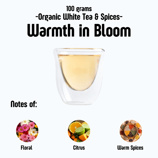 loose leaf tea white chai Warmth in Bloom
